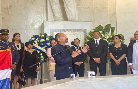 Llama a imitar patriotismo de Francisco del Rosario Sánchez