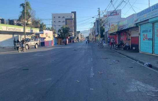 Dos heridos de bala durante segundo día de huelga en San Francisco de Macorís