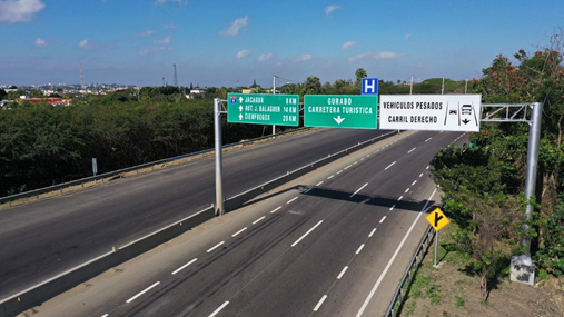 Avanzan trabajos reconstrucción de la Circunvalación Norte de Santiago