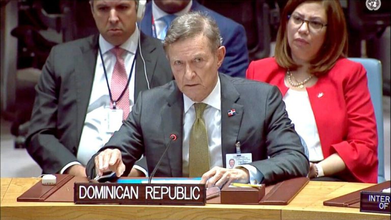 Canciller Dominicano reitera en la ONU pedido de acción ante “situación insostenible” que vive Haití