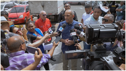 Presidente DNCD Vicealmirante Cabrera Ulloa califica periodistas como garantes de la libertad