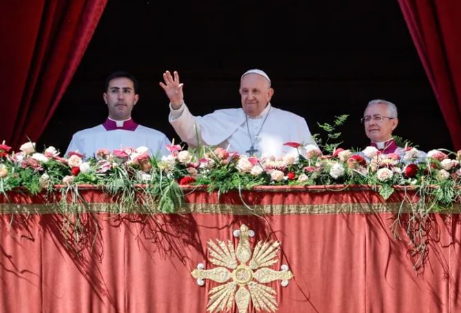 El papa ruega por la paz en Ucrania y Jerusalén