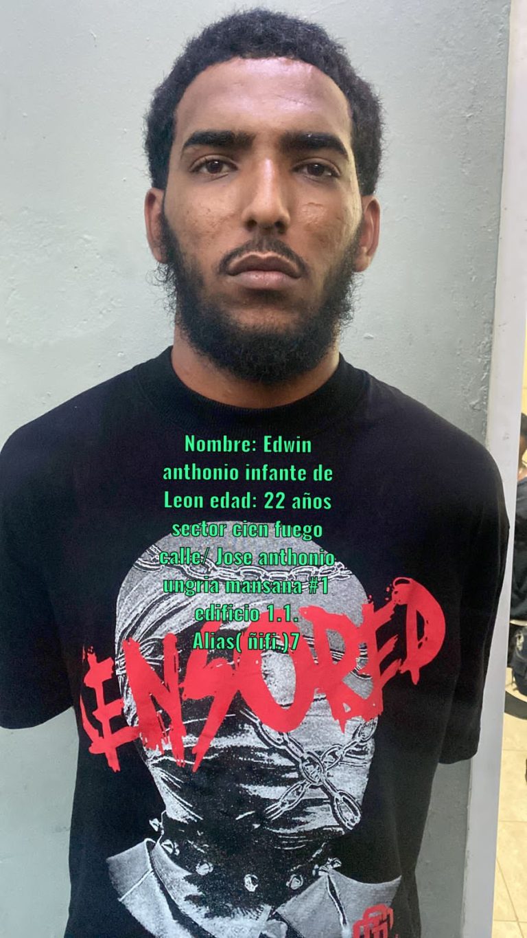 Capturado reconocido delincuente “Ñify” buscado por múltiples homicidios y robos
