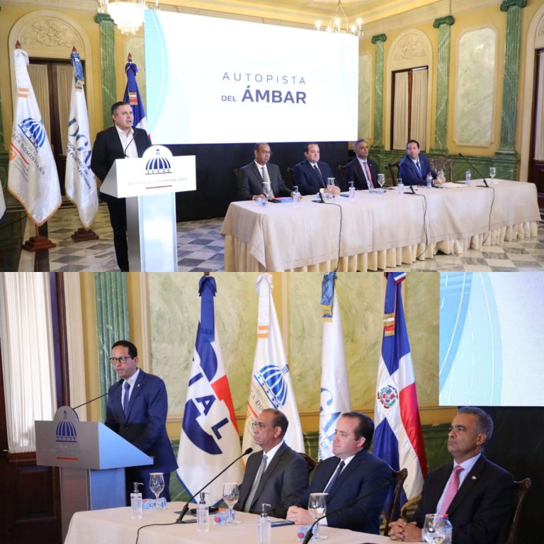 Gobierno anuncia inicio formal de la construcción autopista Del Ámbar