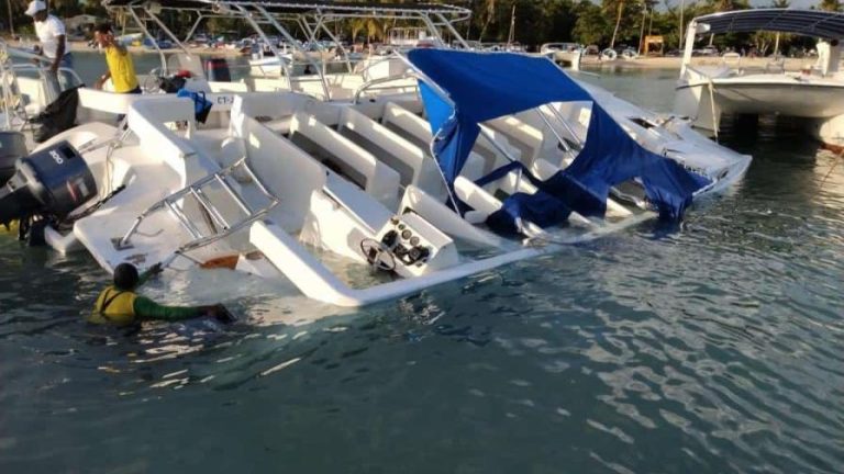 Un muerto y seis heridos chocar dos embarcaciones en Bayahíbe