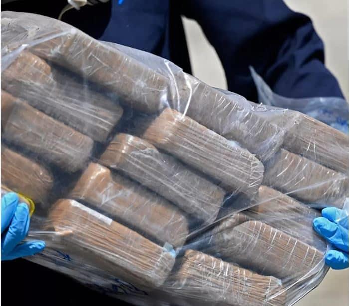 DNCD confisca 58 paquetes de cocaína