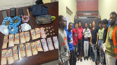 Policia  enfrenta microtráfico y desmantela puntos de drogas, ocupa presunta marihuana y apresa siete sujetos