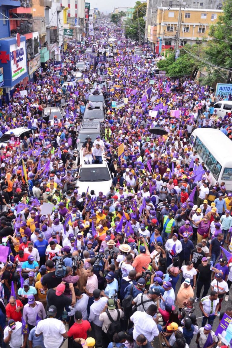 El PLD realiza «Marcha de la Esperanza»