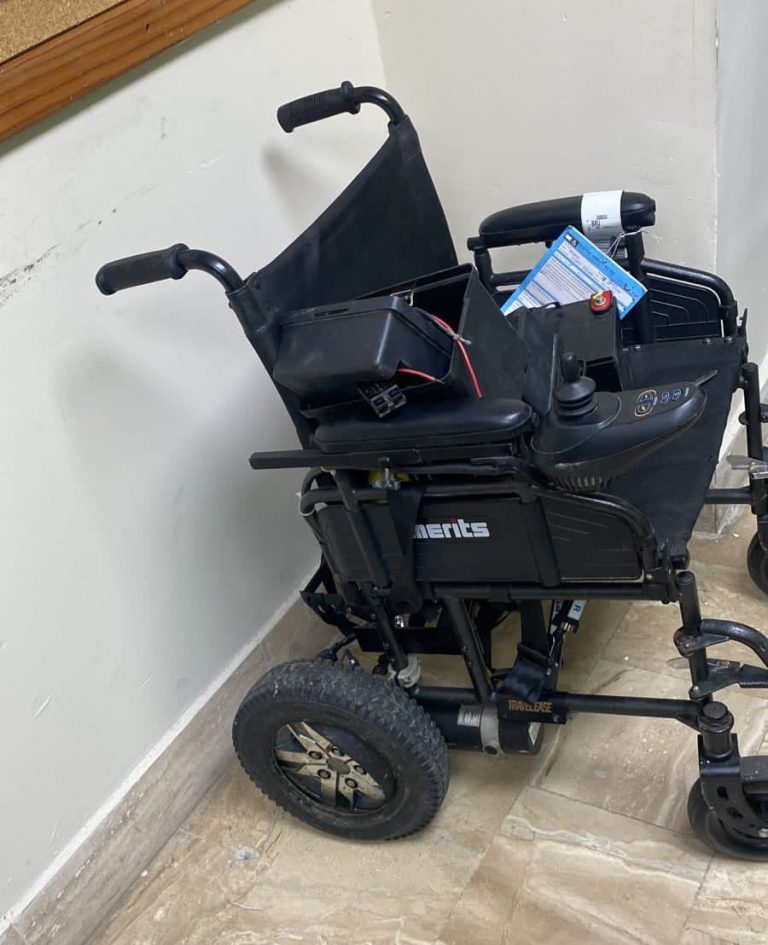 Incautan en el AIPC cuatro paquetes de presunta cocaina en llantas de silla de rueda