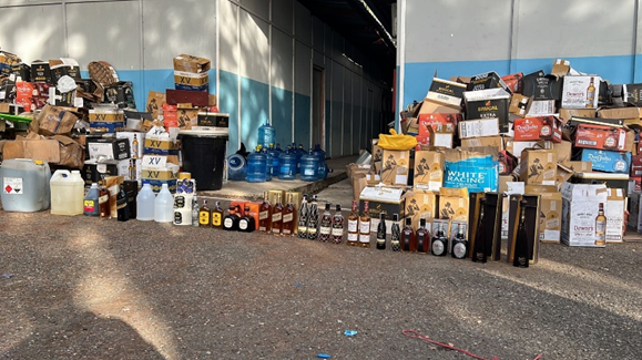 PN y MP dan duro golpe contra fabricantes de bebidas adulteradas
