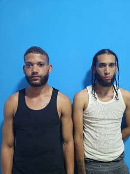 Apresan dos hombres que sustrajeron más de 70 mil pesos en un colmado