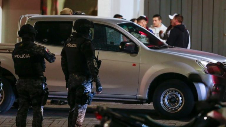 Matan sospechoso de asesinar al candidato presidencial Villavicencio