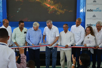 Presidente Abinader inaugura obras eléctricas