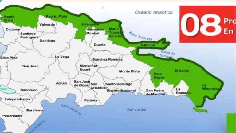 Colocan ocho provincias en alerta verde por posibles inundaciones