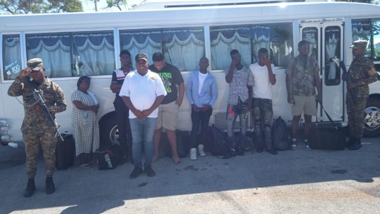 Apresan un dominicano con 6 haitianos ilegales a bordo de un camión