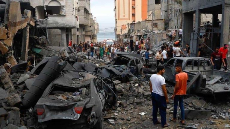 Suben a más de 1,400 los muertos en Gaza por la guerra