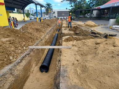 Coraasan inicia construcción colector Ave. Juan Pablo Duarte – calle Maimón