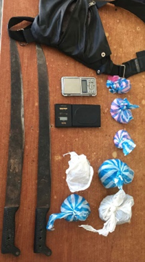 Policía Nacional ocupa drogas en Sabana Iglesia