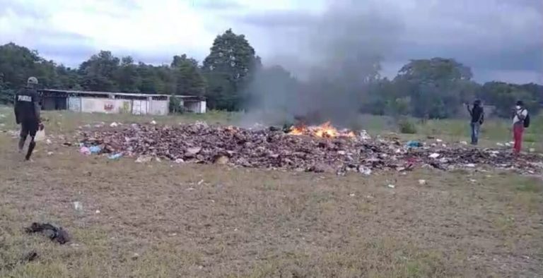 Haití continúa incautaciones de productos de RD para quemarlos