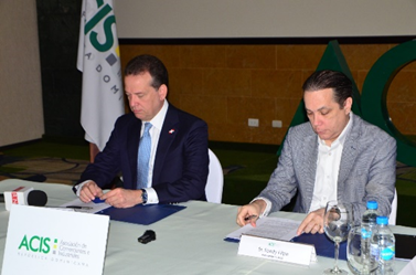 MICM y ACIS firman el Acuerdo de Colaboración Interinstitucional