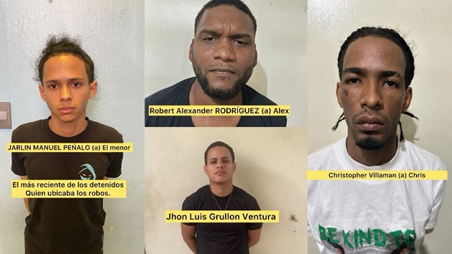 Policía desmantela banda de delincuentes que mantenía en zozobra sectores veganos