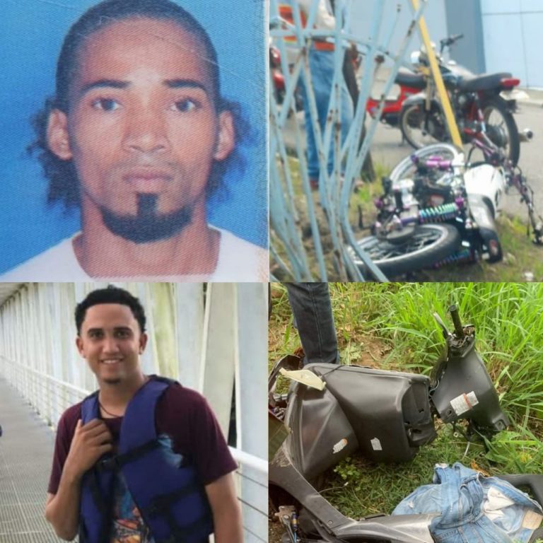Mueren dos jóvenes  en accidentes de motocicletas