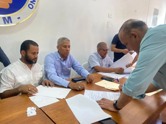 Ulises Rodríguez inscribe candidatura a la Alcaldía de Santiago por el PRM