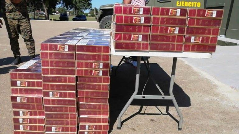 Incautan 194,400 unidades de cigarrillos falsificados