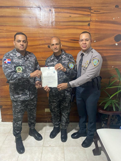 Designan nuevo comandante policial en el Centro Histórico de Santiago