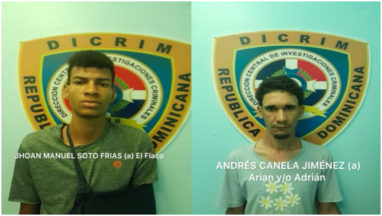 Policía  somete a la justicia  autores de homicidio de una mujer en canal de riego