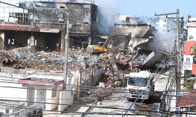 Afectadas por explosión en San Cristóbal someten demanda contra el Estado y otras instituciones