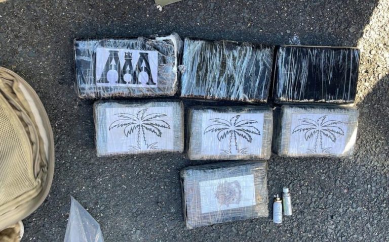 Ocupan siete mil gramos  cocaína en SDE