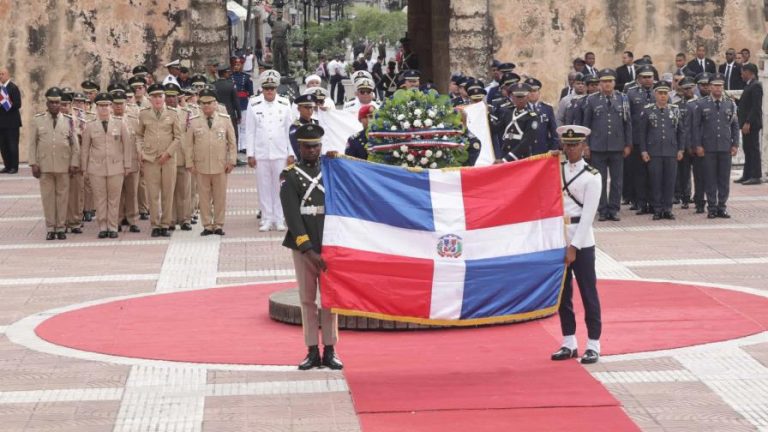 Rinden tributo a la lucha independentista Dominicana