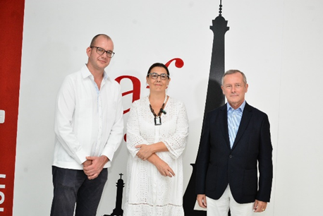 Embajador de Francia realiza visita oficial a la Alianza Francesa de Santiago