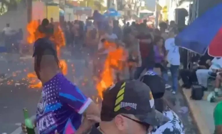 Responsables de incendio en carnaval de Salcedo podrían enfrentar hasta dos años de cárcel