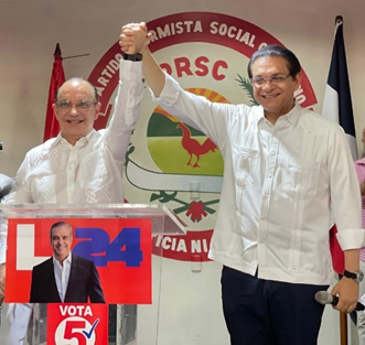 PRSC proclama a Daniel Rivera como su candidato a senador