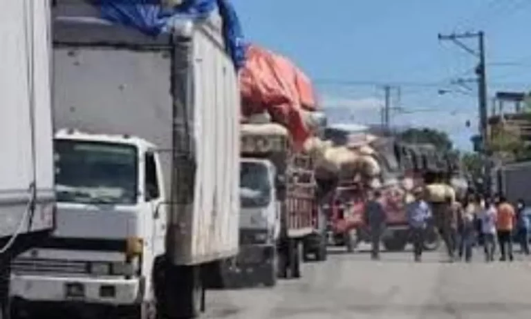 Hombres armados vestidos de policías asaltan camioneros haitianos