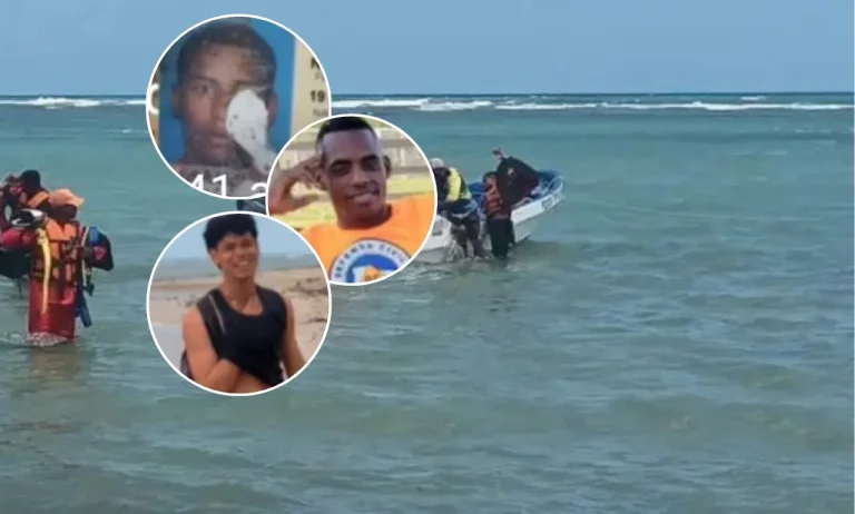 Recuperan los cuerpos sin vida de los tres desaparecidos en playa “El Bronx”