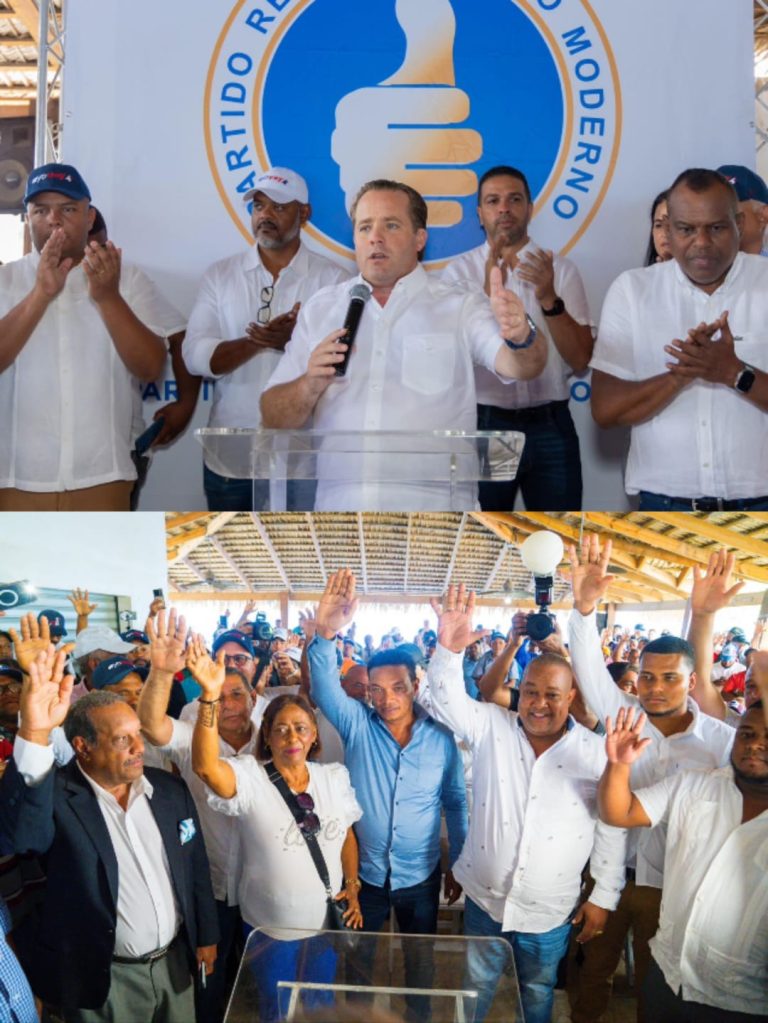 Paliza juramenta en el PRM más de 100 dirigentes de la FP y PLD