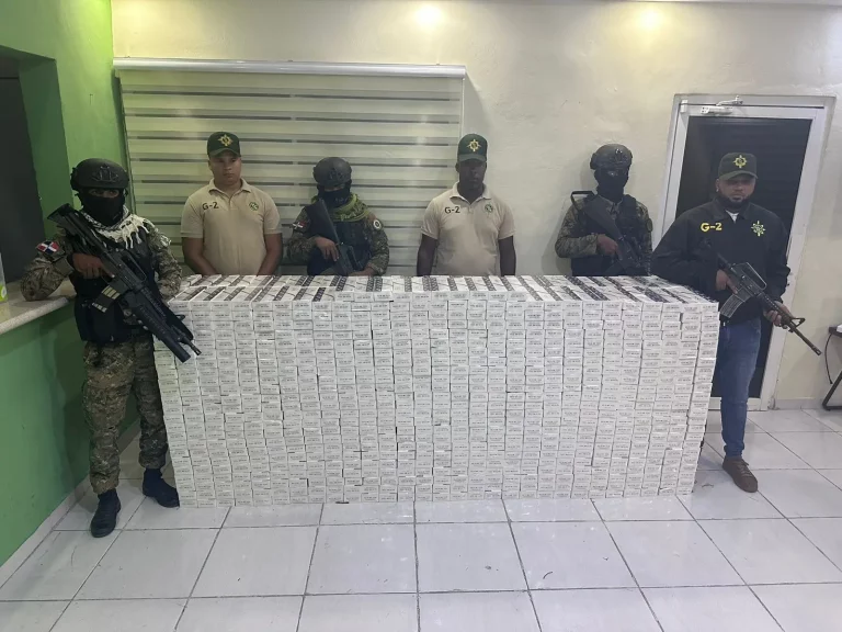 Incautan 268,800 unidades de cigarrillos de contrabando