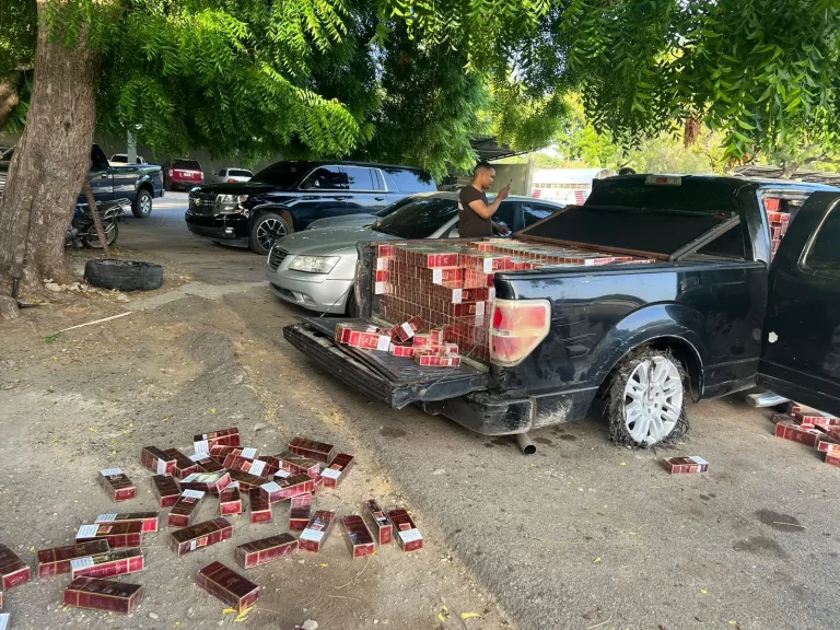 Ocupan contrabando de 500 mil cigarrillos de procedencia extranjera