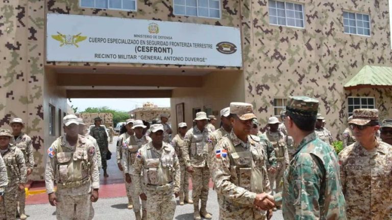Asegura  la frontera con Haití : «está en calma y debidamente resguardada»