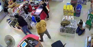 Dramático asalto en un supermercado