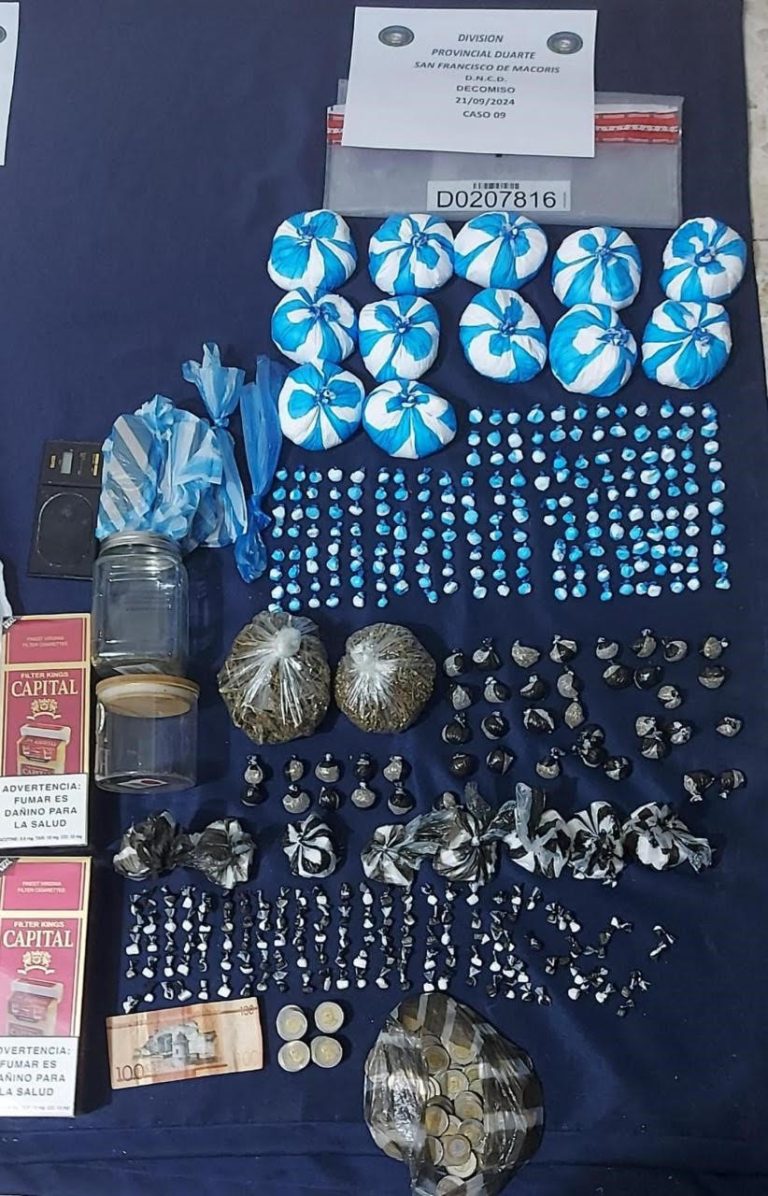 DNCD ocupa mas de 172 mil gramos de drogas en 83 allanamientos en el pais