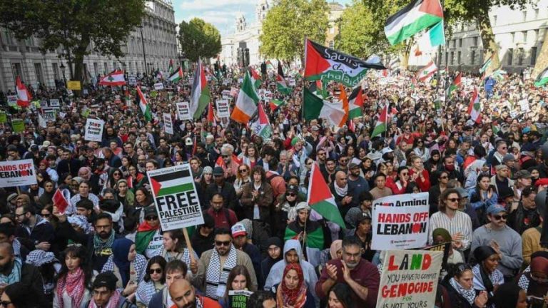 Miles de personas en América se solidarizan con Palestina
