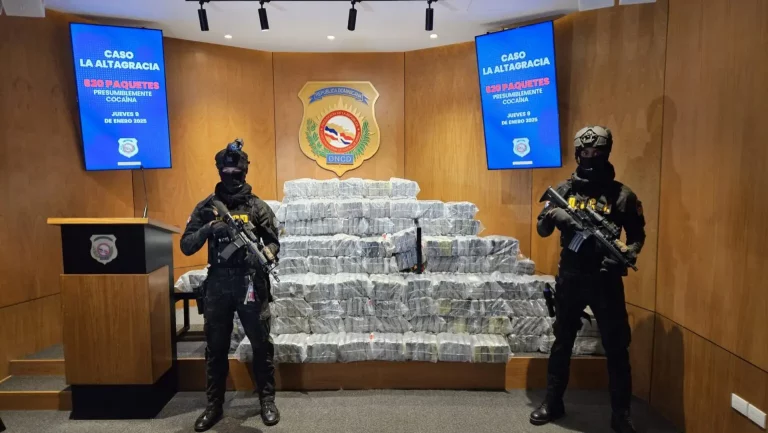 Organismos del Estado incautan otros 620 paquetes de cocaína