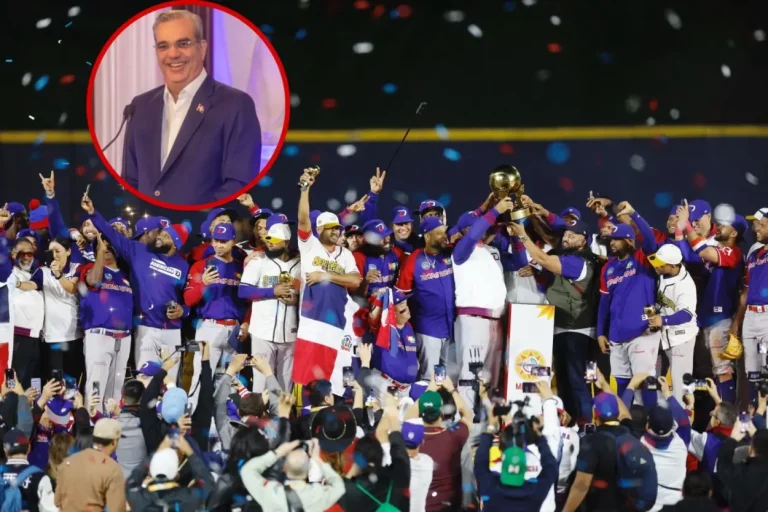 Pte Abinader felicita a los Leones del Escogido tras ganar en Serie del Caribe
