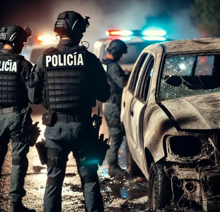 Encuentran dos calcinados en el interior de un vehiculo