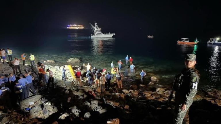 Seis muertos en accidente aéreo en el Caribe de Honduras
