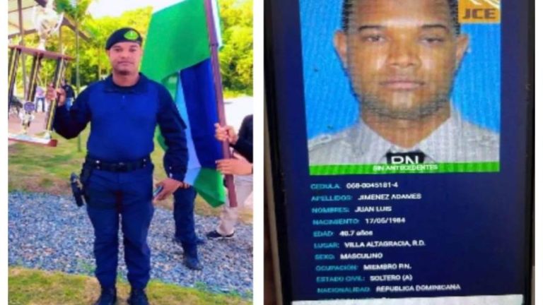 Se entrega oficial de la Policia acusado de matar su paraja y suegra